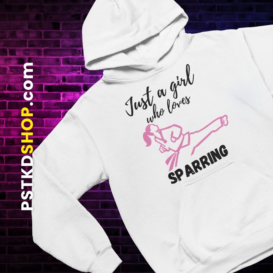 Just a Girl Who Loves Sparring Hoodie