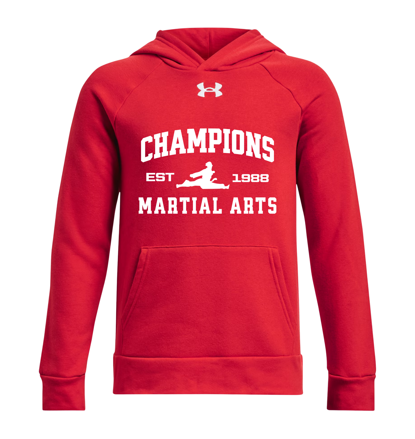 Under Armour Premium Hoodie – Red (Youth, Women’s, Men’s)