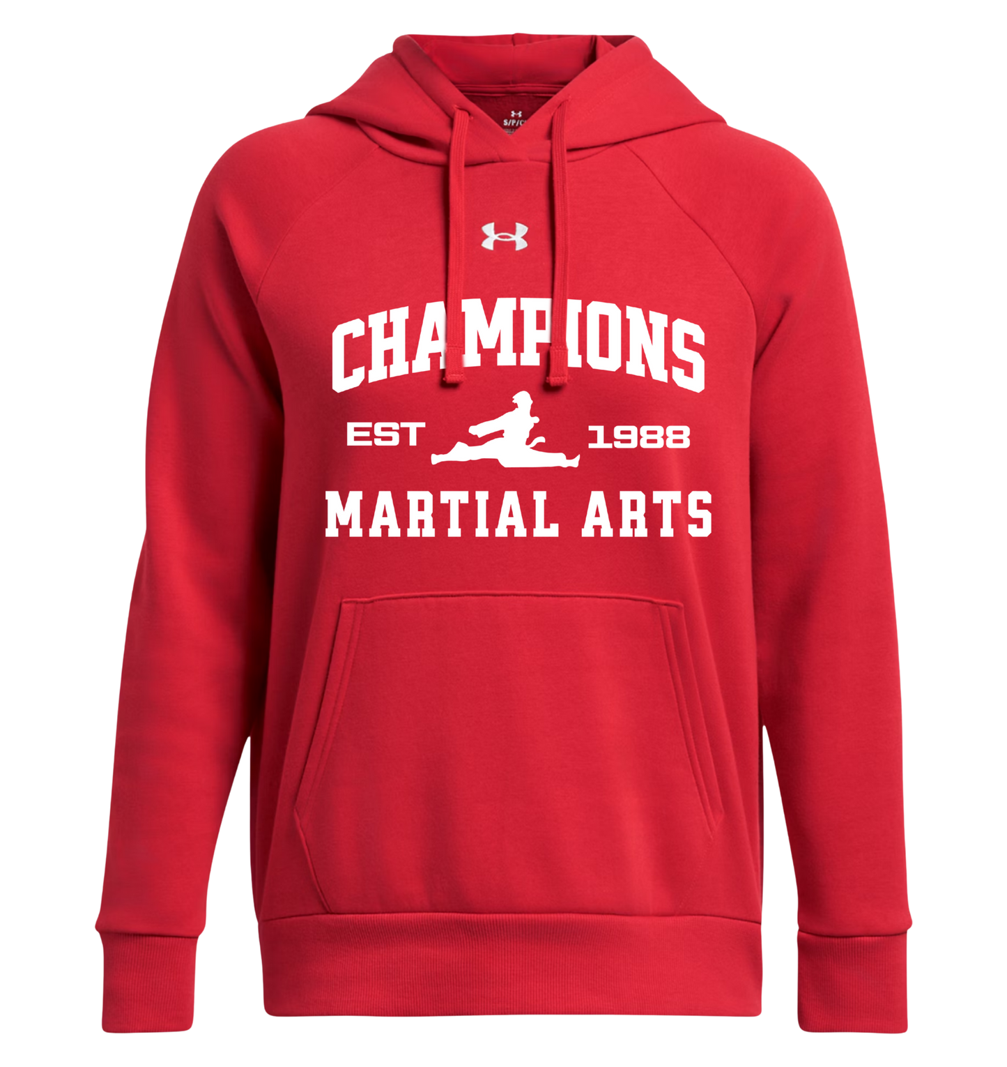 Under Armour Premium Hoodie – Red (Youth, Women’s, Men’s)