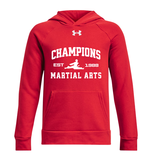 Under Armour Premium Hoodie – Red (Youth, Women’s, Men’s)