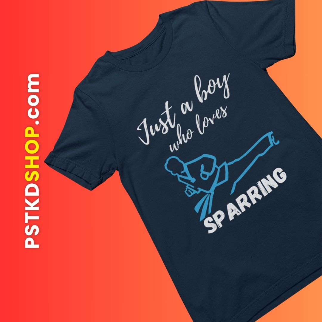 Just a Boy Who Loves Sparring T-Shirt