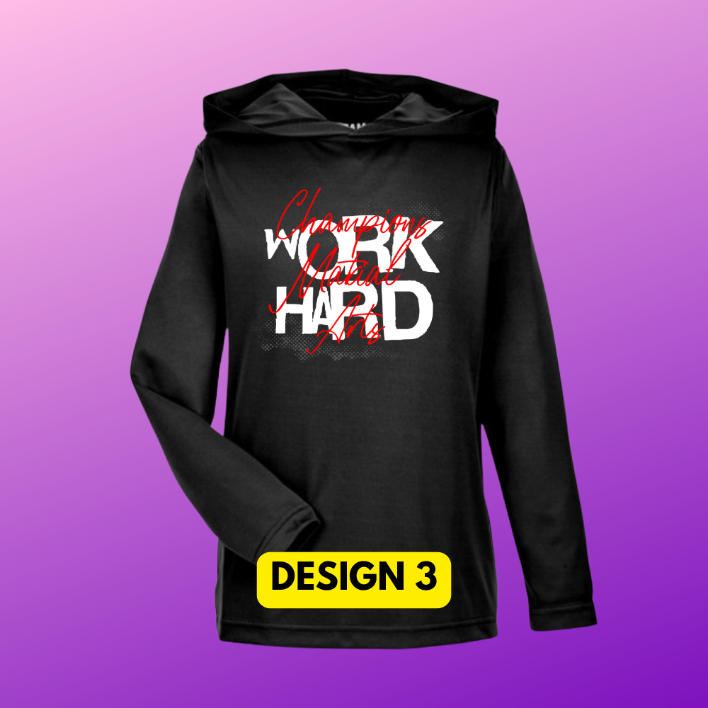 BF25 New Performance Hooded T-Shirt Designs