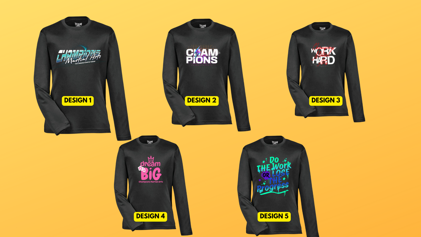 BF25 New Performance Long Sleeve T-Shirt Designs